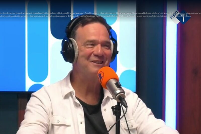 Arthur Hilberdink bij NPO Radio 1